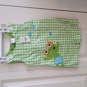 Cute Scuba Frog romper